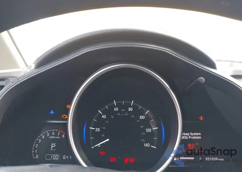 2019 Honda Fit Ex из США, поврежденный, VIN 3HGGK5H85KM724543